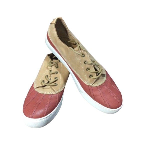 G.H. Bass & Co. Shoes - G.H.‎ Bass Tan with Red Accent Lace up Shoes